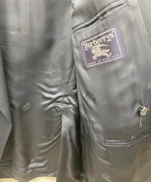 Burberry's（バーバリーズ）Burberry's (バーバリーズ) ダブルジャケット ネイビー サイズ:Mの古着・服飾アイテム