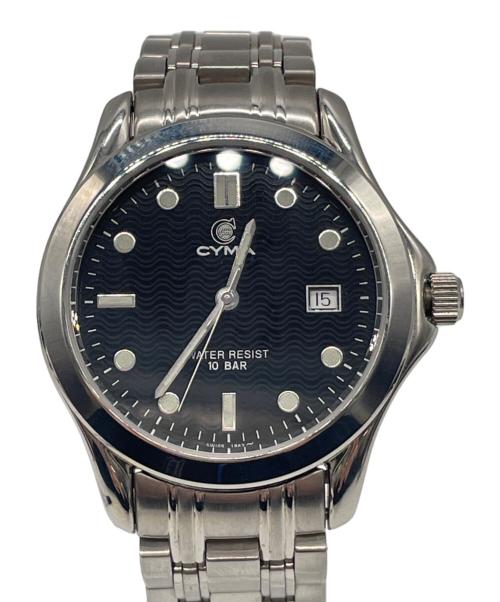 CYMA（シーマ）CYMA (シーマ) 腕時計 ブラックの古着・服飾アイテム