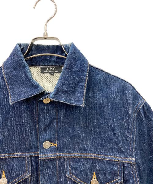 A.P.C.（アーペーセー）A.P.C. (アーペーセー) デニムジャケット インディゴ サイズ:XSの古着・服飾アイテム