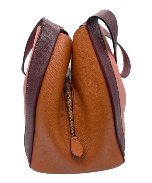 COACH（コーチ）COACH (コーチ) ワンショルダーバッグ ピンク×ブラウンの古着・服飾アイテム