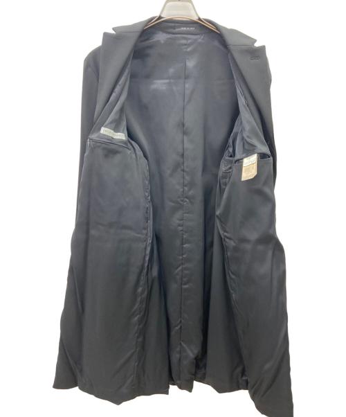 EMPORIO ARMANI（エンポリオ アルマーニ）EMPORIO ARMANI (エンポリオアルマーニ) チェスターコート ブラック サイズ:48の古着・服飾アイテム