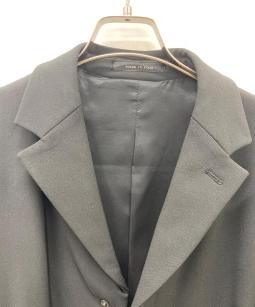 EMPORIO ARMANI（エンポリオ アルマーニ）EMPORIO ARMANI (エンポリオアルマーニ) チェスターコート ブラック サイズ:48の古着・服飾アイテム