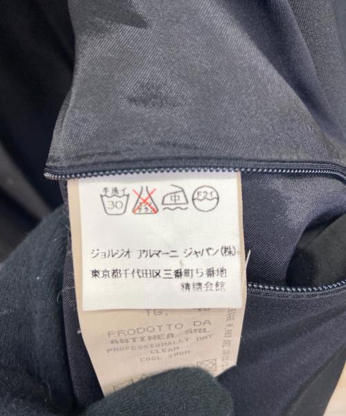 EMPORIO ARMANI（エンポリオ アルマーニ）EMPORIO ARMANI (エンポリオアルマーニ) チェスターコート ブラック サイズ:48の古着・服飾アイテム