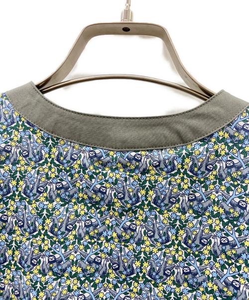 Marble SUD（マーブルシュッド）Marble SUD (マーブルシュッド) クロップドシャツ グリーン×イエロー サイズ:FREE 未使用品の古着・服飾アイテム