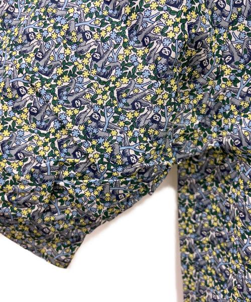 Marble SUD（マーブルシュッド）Marble SUD (マーブルシュッド) クロップドシャツ グリーン×イエロー サイズ:FREE 未使用品の古着・服飾アイテム