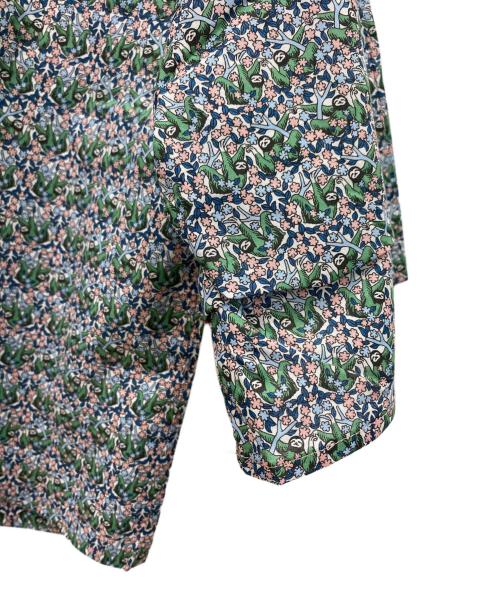 Marble SUD（マーブルシュッド）Marble SUD (マーブルシュッド) クロップドシャツ グリーン×ピンク サイズ:FREE 未使用品の古着・服飾アイテム