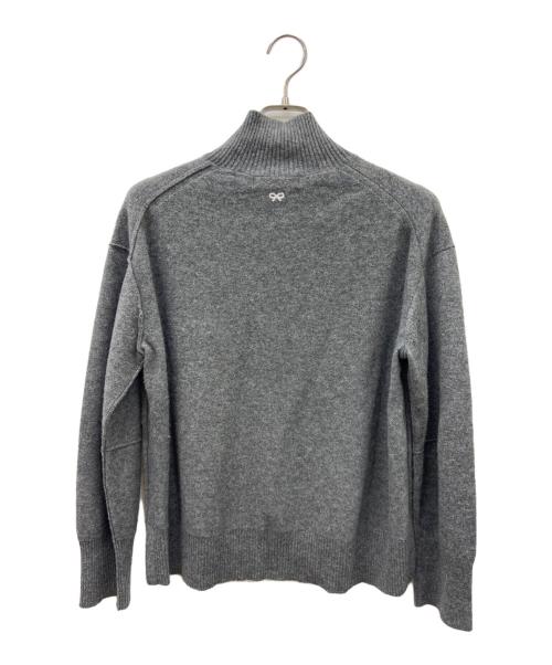 ANYA HINDMARCH（アニヤ・ハインドマーチ）ANYA HINDMARCH (アニヤハインドマーチ) UNIQLO (ユニクロ) カシミヤニット グレー サイズ:Mの古着・服飾アイテム