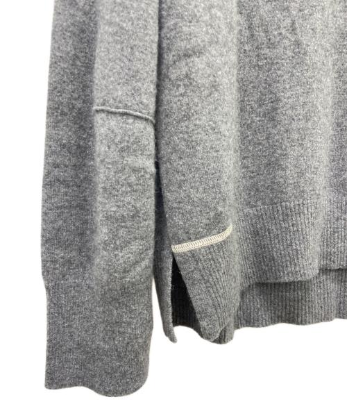 ANYA HINDMARCH（アニヤ・ハインドマーチ）ANYA HINDMARCH (アニヤハインドマーチ) UNIQLO (ユニクロ) カシミヤニット グレー サイズ:Mの古着・服飾アイテム