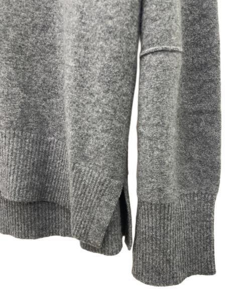 ANYA HINDMARCH（アニヤ・ハインドマーチ）ANYA HINDMARCH (アニヤハインドマーチ) UNIQLO (ユニクロ) カシミヤニット グレー サイズ:Mの古着・服飾アイテム