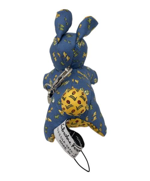 Salvatore Ferragamo（サルヴァトーレ フェラガモ）Salvatore Ferragamo (サルヴァトーレ フェラガモ) バッグチャーム ブルー×イエローの古着・服飾アイテム