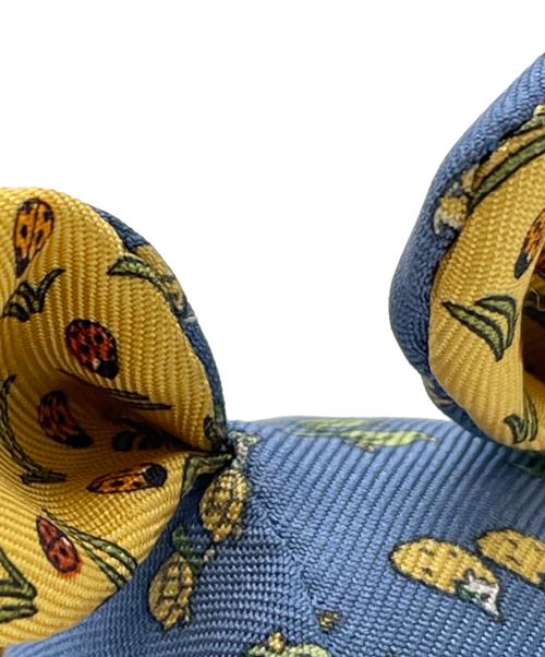 Salvatore Ferragamo（サルヴァトーレ フェラガモ）Salvatore Ferragamo (サルヴァトーレ フェラガモ) バッグチャーム ブルー×イエローの古着・服飾アイテム