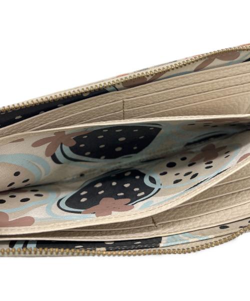 IANNE（イアンヌ）IANNE (イアンヌ) ラウンドファスナー長財布/トラベルパリシリーズ マルチカラーの古着・服飾アイテム