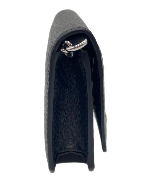 Maison Margiela（メゾンマルジェラ）Maison Margiela (メゾンマルジェラ) SMALL CHAIN WALLET ブラックの古着・服飾アイテム