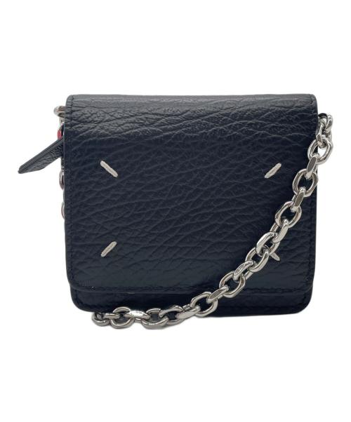 Maison Margiela（メゾンマルジェラ）Maison Margiela (メゾンマルジェラ) SMALL CHAIN WALLET ブラックの古着・服飾アイテム