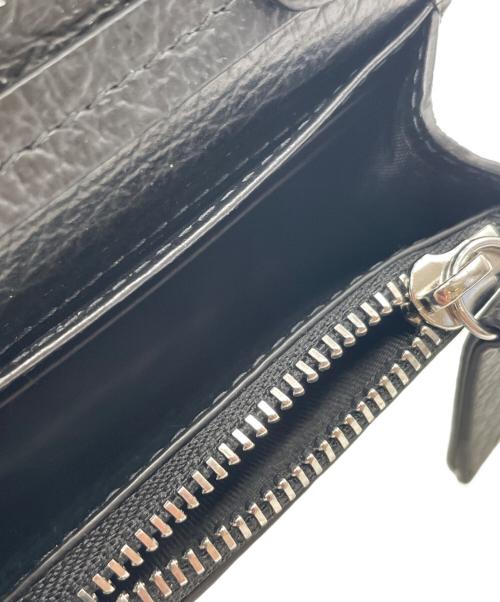 Maison Margiela（メゾンマルジェラ）Maison Margiela (メゾンマルジェラ) SMALL CHAIN WALLET ブラックの古着・服飾アイテム