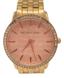 MICHAEL KORS（マイケル・コース）の古着「腕時計」｜ピンク