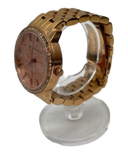 MICHAEL KORS（マイケル・コース）MICHAEL KORS (マイケルコース) 腕時計 ピンクの古着・服飾アイテム