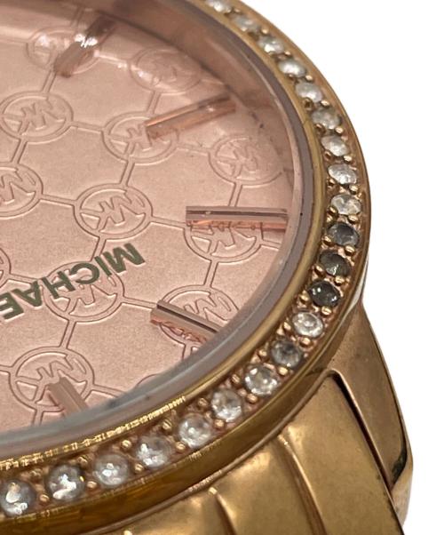 MICHAEL KORS（マイケル・コース）MICHAEL KORS (マイケルコース) 腕時計 ピンクの古着・服飾アイテム