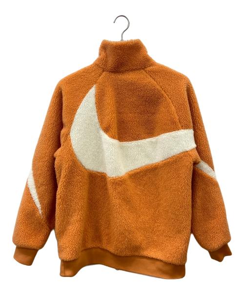 NIKE（ナイキ）NIKE (ナイキ) フルジップボアジャケット オレンジ サイズ:Mの古着・服飾アイテム