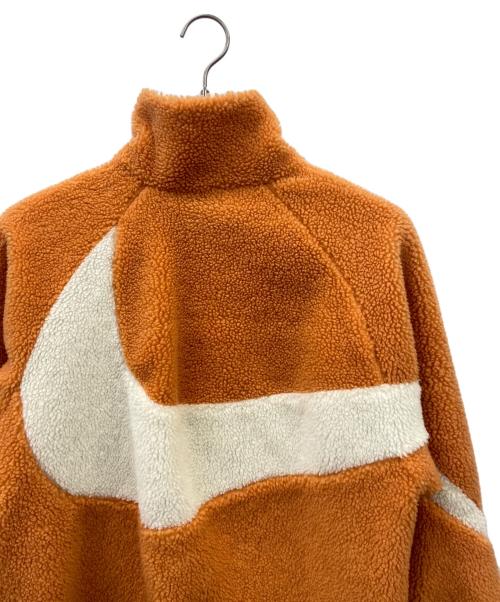 NIKE（ナイキ）NIKE (ナイキ) フルジップボアジャケット オレンジ サイズ:Mの古着・服飾アイテム
