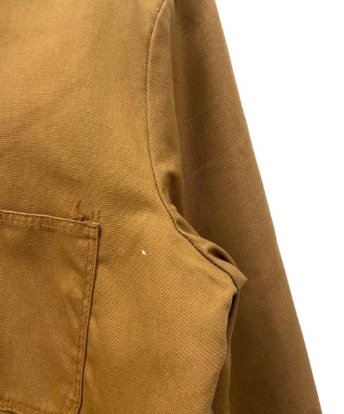 BLUE BELL（ブルーベル）BLUE BELL (ブルーベル) ブランケット付きダックカバーオール キャメル サイズ:44の古着・服飾アイテム