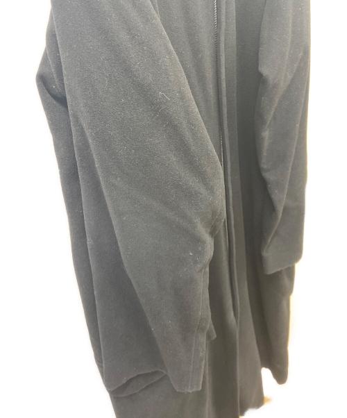 Y's（ワイズ）Y's (ワイズ) ジップアップステンカラーコート ブラック サイズ:不明の古着・服飾アイテム