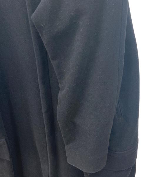 Y's（ワイズ）Y's (ワイズ) ジップアップステンカラーコート ブラック サイズ:不明の古着・服飾アイテム