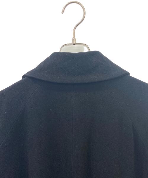 Y's（ワイズ）Y's (ワイズ) ジップアップステンカラーコート ブラック サイズ:不明の古着・服飾アイテム