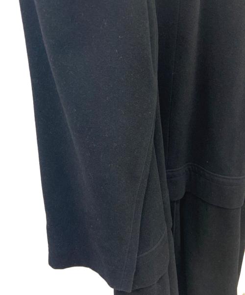 Y's（ワイズ）Y's (ワイズ) ジップアップステンカラーコート ブラック サイズ:不明の古着・服飾アイテム