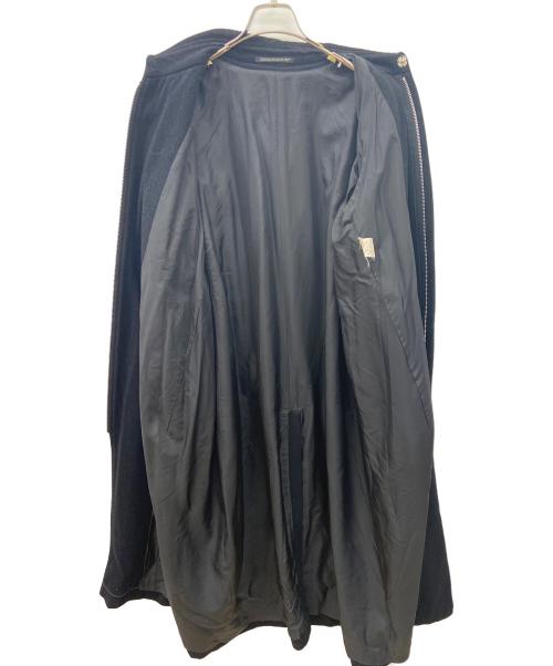 Y's（ワイズ）Y's (ワイズ) ジップアップステンカラーコート ブラック サイズ:不明の古着・服飾アイテム