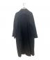 Y's（ワイズ）の古着「ジップアップステンカラーコート」｜ブラック