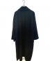 中古・古着 Y's (ワイズ) ジップアップステンカラーコート ブラック サイズ:不明：22000円