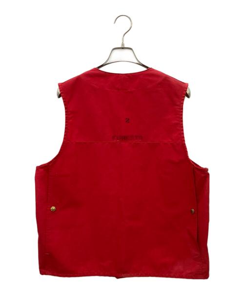 FILSON（フィルソン）FILSON (フィルソン) ハンティングベスト レッド サイズ:40の古着・服飾アイテム