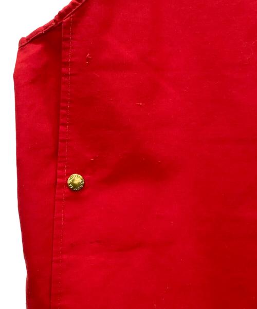 FILSON（フィルソン）FILSON (フィルソン) ハンティングベスト レッド サイズ:40の古着・服飾アイテム