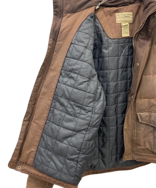L.L.Bean（エルエルビーン）L.L.Bean (エルエルビーン) オイルドキルティングジャケット ブラウン サイズ:Mの古着・服飾アイテム