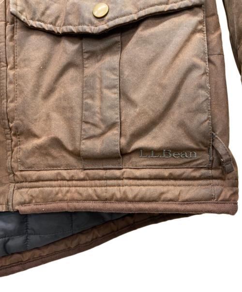L.L.Bean（エルエルビーン）L.L.Bean (エルエルビーン) オイルドキルティングジャケット ブラウン サイズ:Mの古着・服飾アイテム