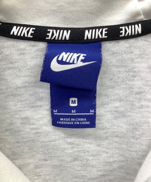 NIKE（ナイキ）NIKE (ナイキ) フルジップシーズナルフーディ アイボリー×グレー サイズ:Mの古着・服飾アイテム