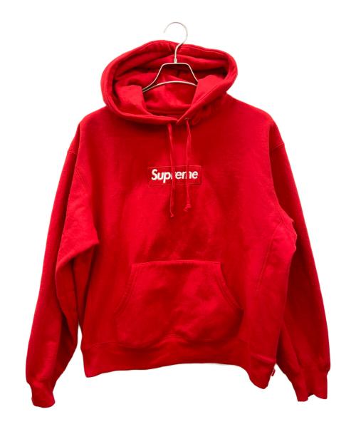 SUPREME（シュプリーム）Supreme (シュプリーム) プルオーバーパーカー レッド サイズ:Sの古着・服飾アイテム