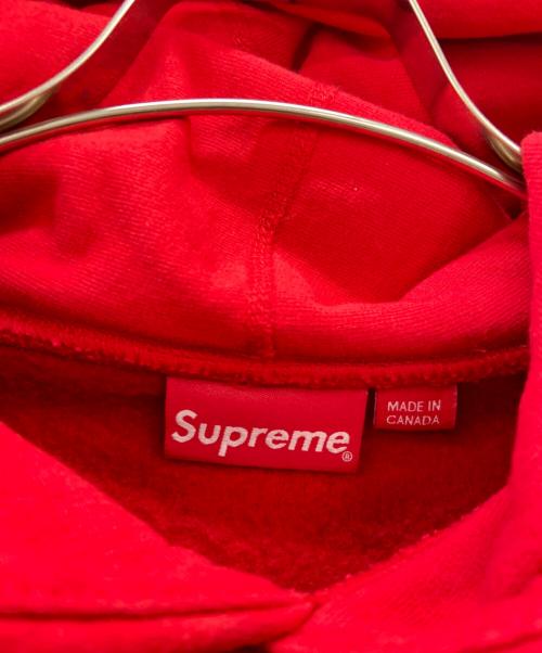 SUPREME（シュプリーム）Supreme (シュプリーム) プルオーバーパーカー レッド サイズ:Sの古着・服飾アイテム