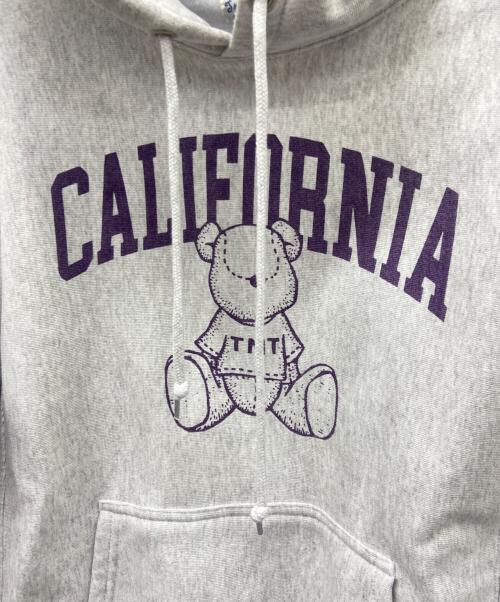 TMT（ティーエムティー）TMT (ティーエムティー) プルオーバーパーカー ライトグレー サイズ:Mの古着・服飾アイテム