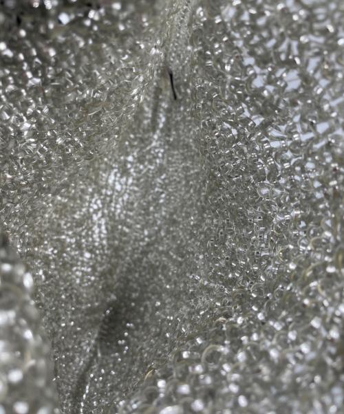 ANTEPRIMA（アンテプリマ）ANTEPRIMA (アンテプリマ) ワイヤーハンドバッグ シルバーの古着・服飾アイテム