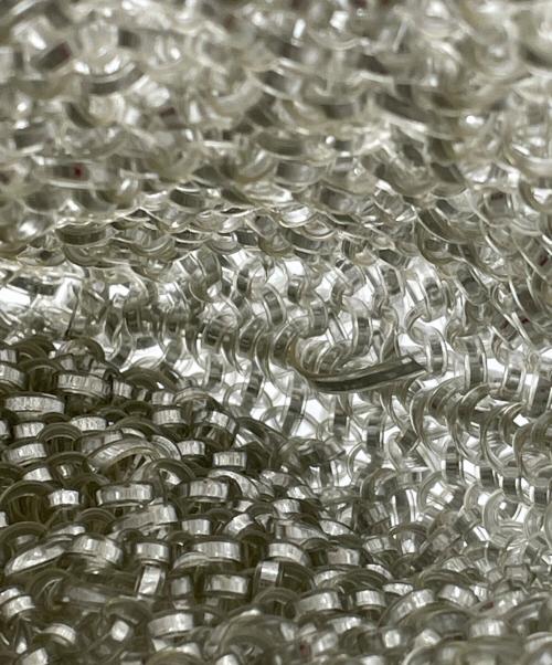 ANTEPRIMA（アンテプリマ）ANTEPRIMA (アンテプリマ) ワイヤーハンドバッグ シルバーの古着・服飾アイテム