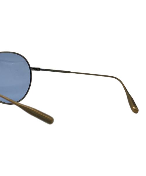 OLIVER PEOPLES（オリバーピープルズ）OLIVER PEOPLES (オリバーピープルズ) OLIVER PEOPLES　Rossen　サングラス ゴールドの古着・服飾アイテム