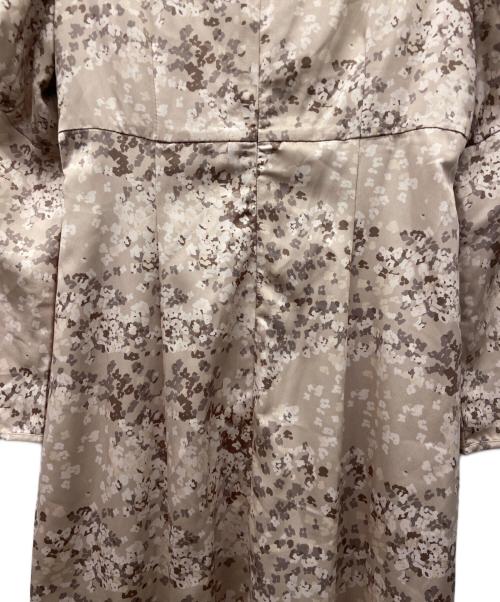 HER LIP TO（ハーリップトゥ）Her lip to (ハーリップトゥ) ギャザーワンピース ブラウン サイズ:Mの古着・服飾アイテム