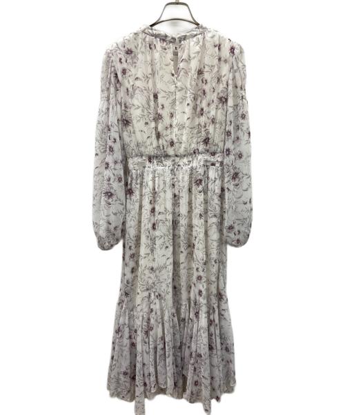 HER LIP TO（ハーリップトゥ）Her lip to (ハーリップトゥ) レースワンピース ホワイト×バイオレット サイズ:Mの古着・服飾アイテム