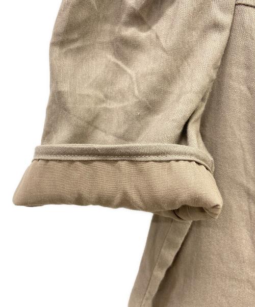 HER LIP TO（ハーリップトゥ）HER LIP TO (ハーリップトゥ) シャツワンピース ブラウン サイズ:Mの古着・服飾アイテム