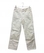 ALEXANDER WANGアレキサンダー・ワン）の古着「CARPENTER PANTS IN RAW DENIM」｜ホワイト