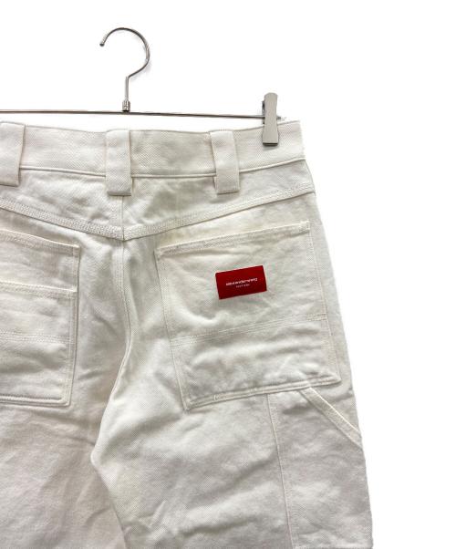 ALEXANDER WANG（アレキサンダー・ワン）ALEXANDER WANG (アレキサンダーワン) CARPENTER PANTS IN RAW DENIM ホワイト サイズ:SIZE 29の古着・服飾アイテム