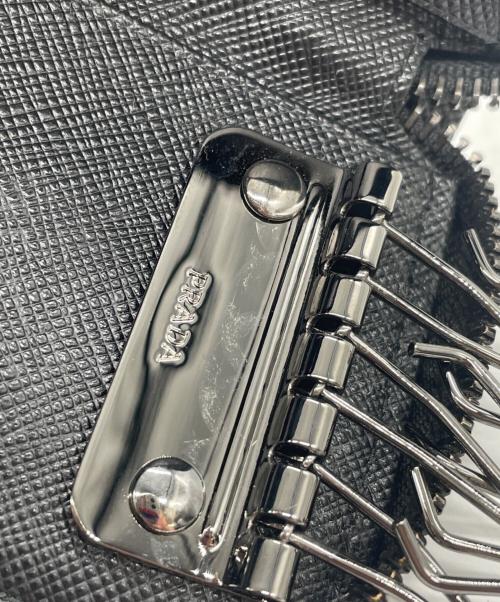 PRADA（プラダ）PRADA (プラダ) 6連キーケース ブラックの古着・服飾アイテム