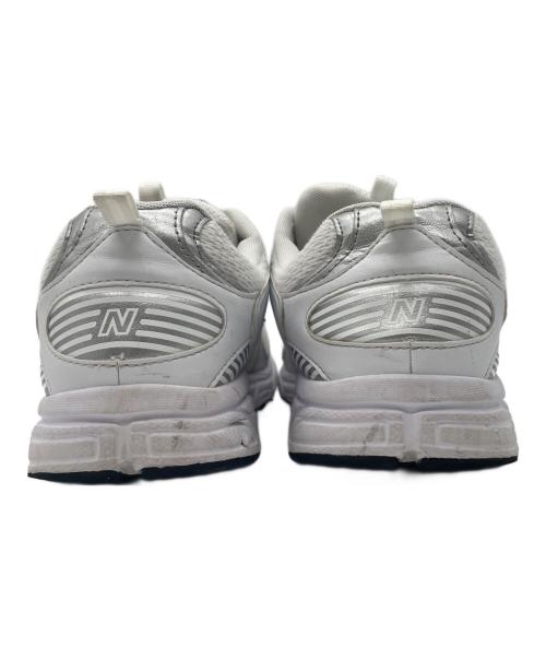 NEW BALANCE（ニューバランス）NEW BALANCE (ニューバランス) ML408WM　スニーカー ホワイト×グレー サイズ:28cmの古着・服飾アイテム